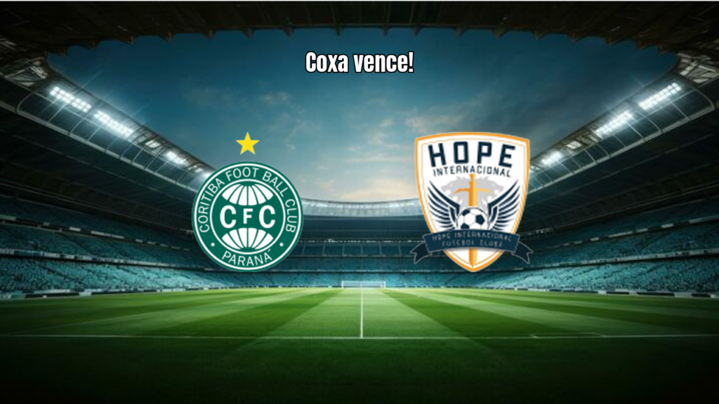 Coritiba U20 vence Hope Internacional por 3 a 1 no Paranaense Sub-20