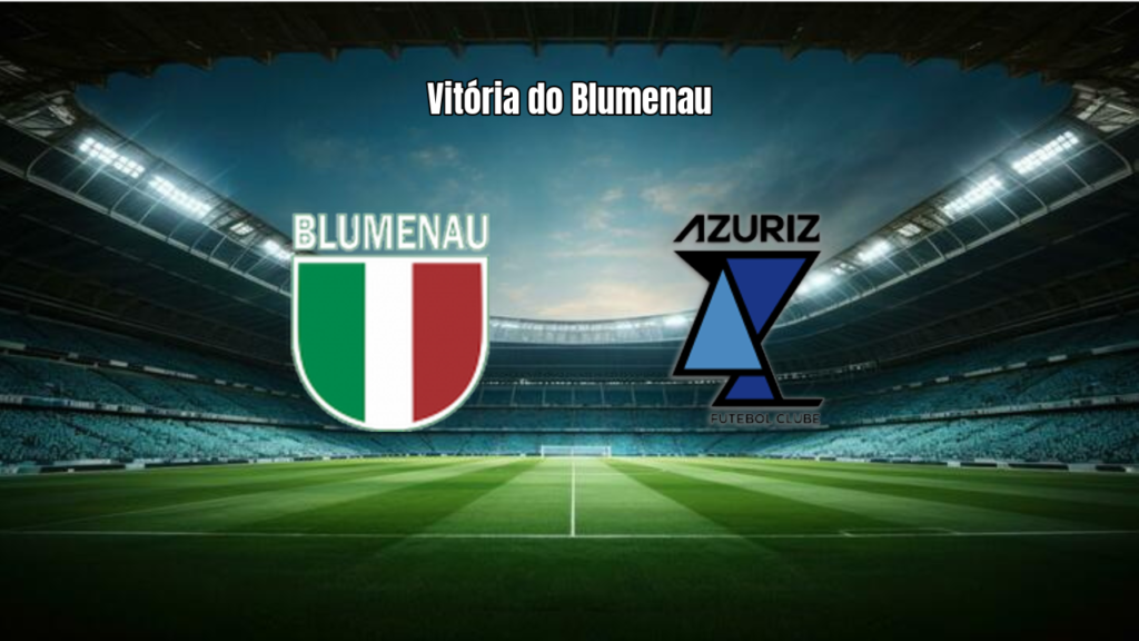 Blumenau vence Azuriz por 1 a 0 na Série D com gol no início