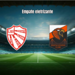 São Luiz e Santa Catarina empatam em 4 a 4 em jogo eletrizante da Série D