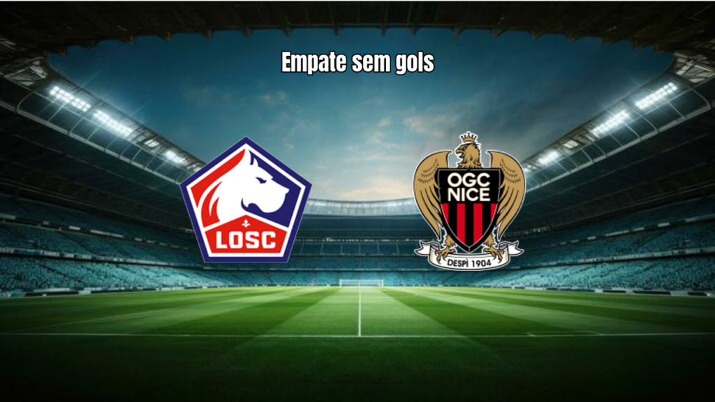 Lille e Nice empatam sem gols em jogo truncado da Ligue 1