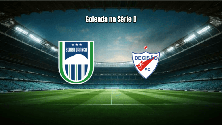 Serra Branca goleia Decisão por 3 a 0 na Série D do Brasileirão