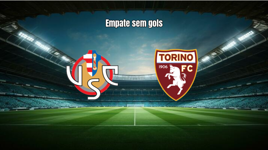 Cremonese e Torino empatam sem gols na 33ª rodada da Serie A