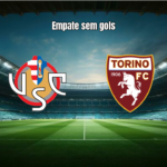 Cremonese e Torino empatam sem gols na 33ª rodada da Serie A