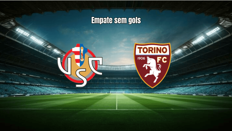 Cremonese e Torino empatam sem gols na 33ª rodada da Serie A