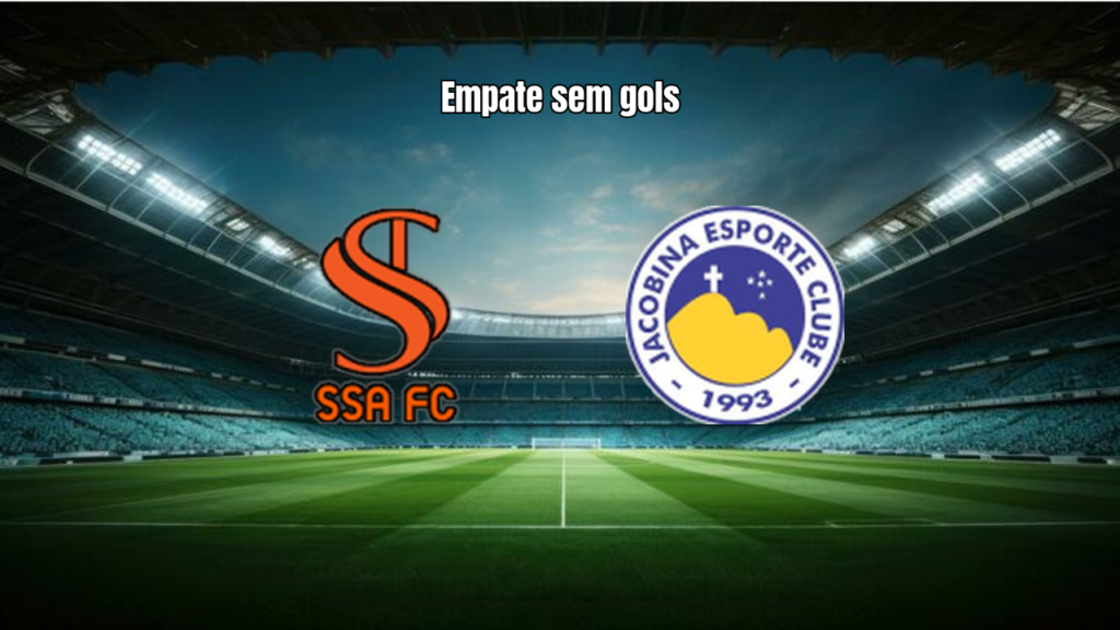 SSA U20 e Jacobina U20 empatam sem gols no Baiano Sub-20