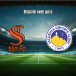SSA U20 e Jacobina U20 empatam sem gols no Baiano Sub-20