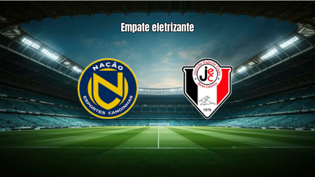 Nação U20 e Joinville U20 empatam em 4 a 4 no Catarinense Sub-20