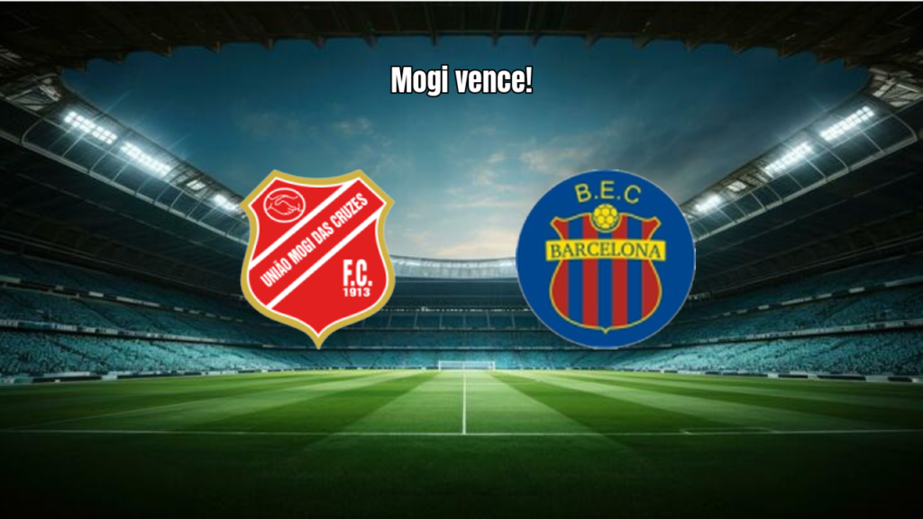 União Mogi vence Barcelona EC por 2x0 na estreia da Série B Paulista