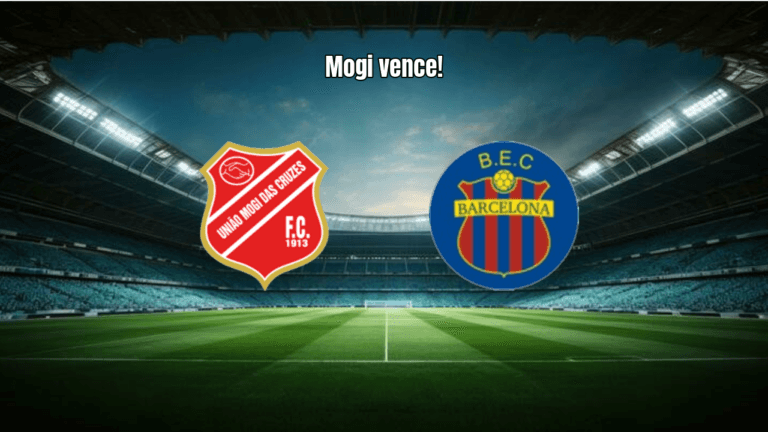 União Mogi vence Barcelona EC por 2x0 na estreia da Série B Paulista