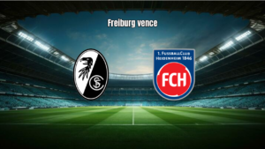 Freiburg vence Heidenheim por 2 a 1 em jogo decisivo da Bundesliga