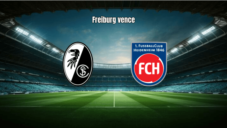 Freiburg vence Heidenheim por 2 a 1 em jogo decisivo da Bundesliga