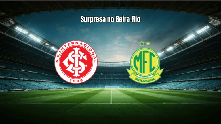 Mirassol surpreende Internacional no Beira-Rio pela Série A