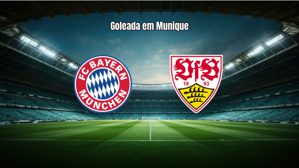 Bayern goleia Stuttgart por 4 a 2 em jogo eletrizante da Bundesliga