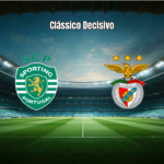 Benfica vence clássico contra Sporting com gol nos acréscimos