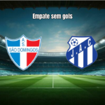 Sao Domingos AL e Jacyobá empatam sem gols no Alagoano 2ª Divisão