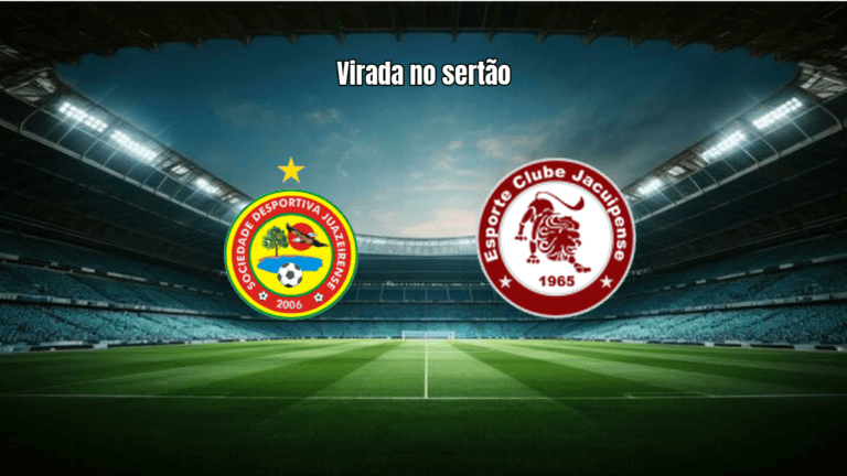 Juazeirense vira sobre Jacuipense por 3 a 1 na Série D do Brasileirão