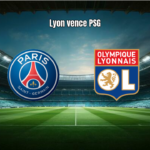 Lyon surpreende PSG no Parc des Princes com vitória por 2 a 1