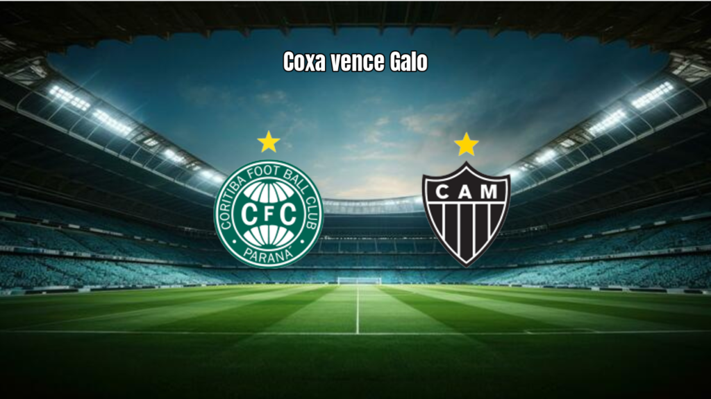 Coritiba vence Atlético-MG por 2 a 0 na 12ª rodada da Série A