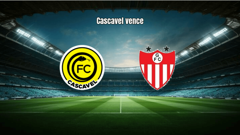 Cascavel vence Guarany de Bagé por 2 a 0 na Série D