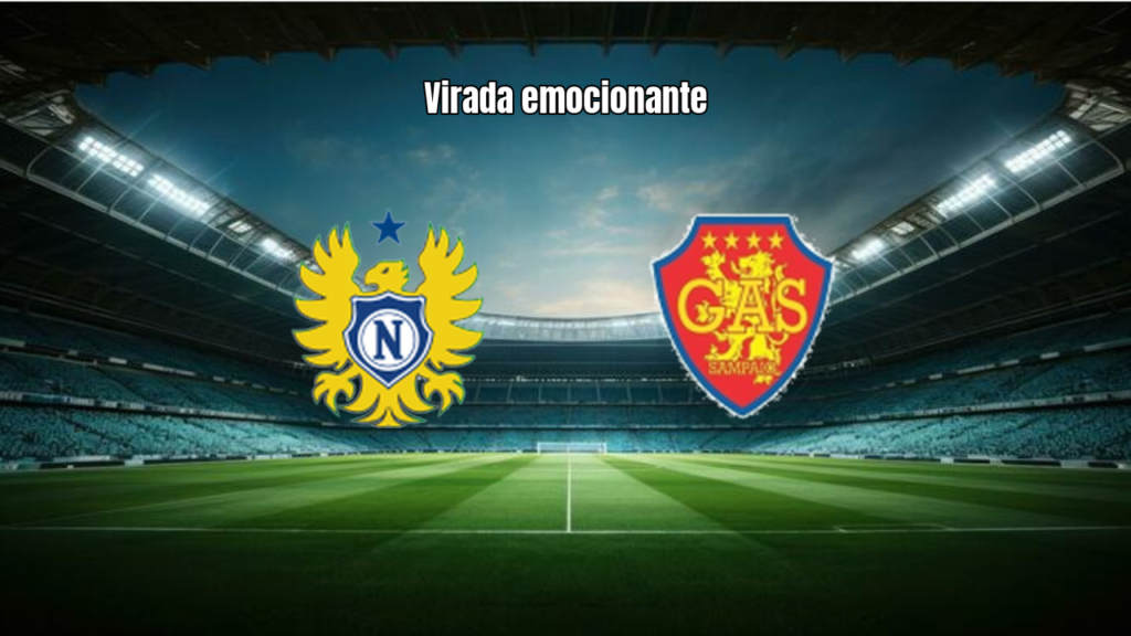 Nacional AM vira sobre o GAS e vence por 3 a 2 na Série D