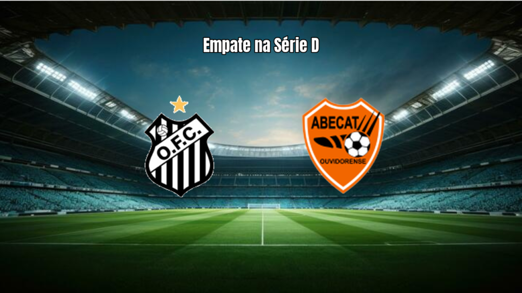 Operário Ferroviário empata com ABECAT na Série D: Tanque salva