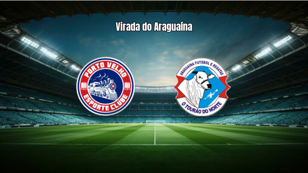 Araguaína vence Porto Velho por 2 a 1 na Série D do Brasileirão