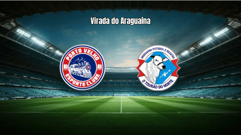 Araguaína vence Porto Velho por 2 a 1 na Série D do Brasileirão