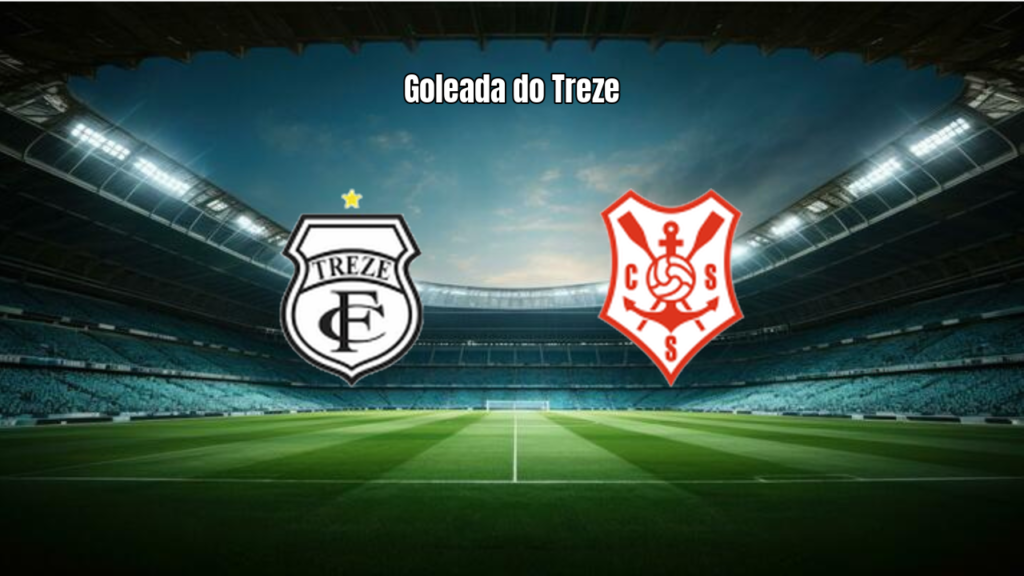 Treze 3 x 1 Sergipe: Galo da Borborema goleia na Série D