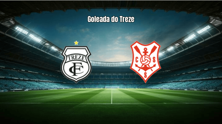 Treze 3 x 1 Sergipe: Galo da Borborema goleia na Série D