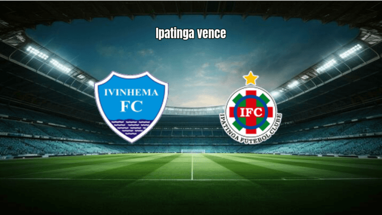 Ipatinga vence Ivinhema por 3 a 1 na Série D do Brasileirão