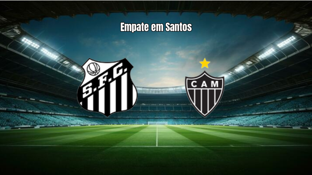 Santos W e Atlético-MG W empatam em 1 a 1 no Brasileiro Feminino