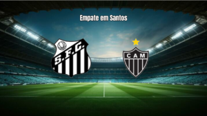 Santos W e Atlético-MG W empatam em 1 a 1 no Brasileiro Feminino