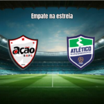 Ação e Atlético-MT empatam em 2 a 2 na estreia do Matogrossense 2