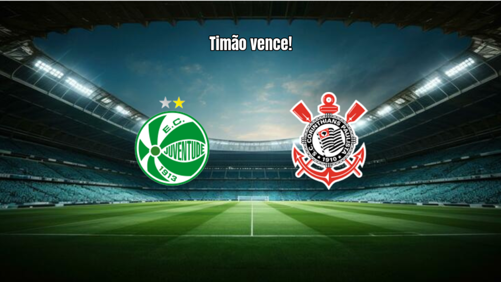 Juventude W 0 x 1 Corinthians W: Timão vence fora de casa