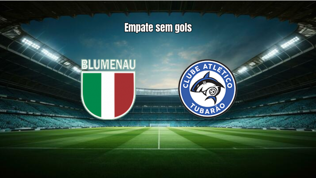 Blumenau e Tubarão empatam sem gols na estreia do Catarinense Série 2