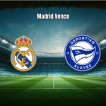 Real Madrid vence Alaves por 2 a 1 com gols de Mbappé e Vini Jr.