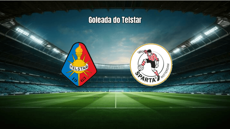 Telstar 4x1 Sparta Rotterdam: Virada e goleada na Eredivisie