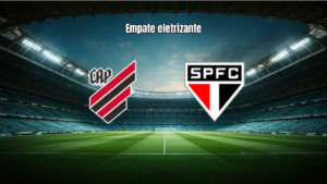 Athletico PR e São Paulo empatam em 2-2 no Brasileiro Sub-20
