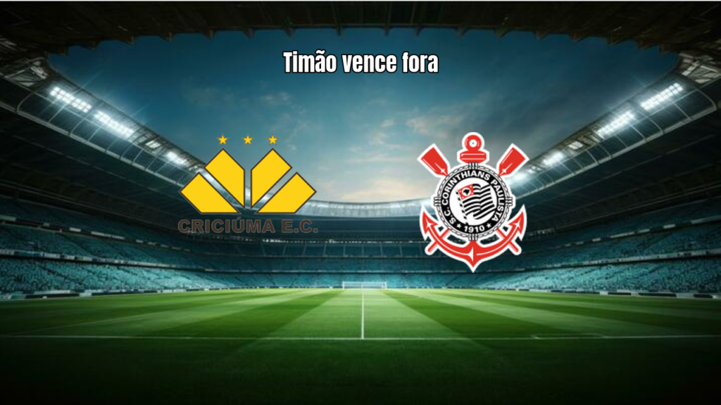 Corinthians U20 vence Criciúma por 2 a 1 no Brasileiro Sub-20