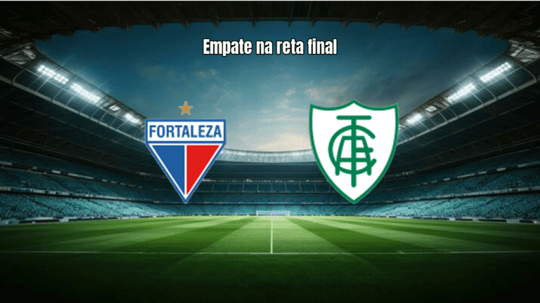 Fortaleza U20 empata com América-MG U20 no Brasileirão Sub-20