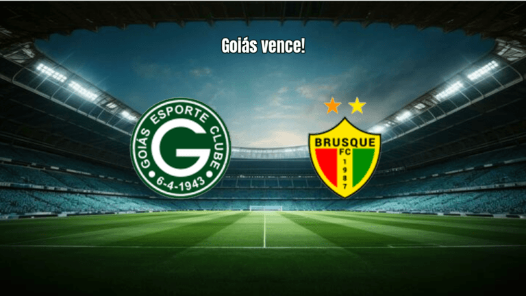Goiás U20 vence Brusque por 3 a 1 no Brasileiro Sub-20 B
