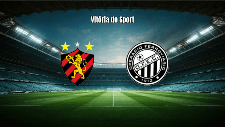 Sport Recife U20 vence Operário PR por 2-0 no Brasileiro Sub-20