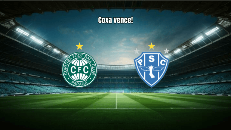 Coritiba U20 vence Paysandu PA por 2-0 no Brasileiro Sub-20