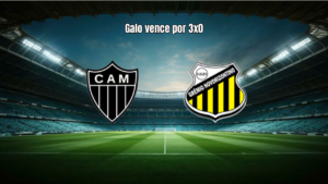 Atlético Mineiro U20 vence Novorizontino por 3 a 0 no Brasileiro Sub-20