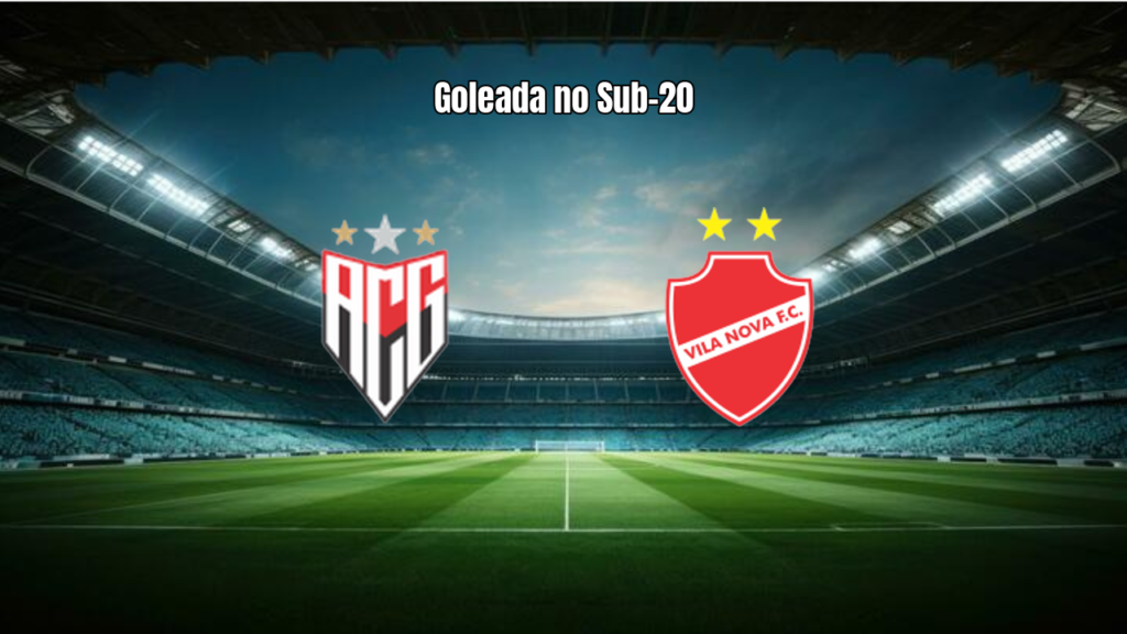 Vila Nova U20 goleia Atlético GO U20 por 3 a 0 no Brasileirão Sub-20