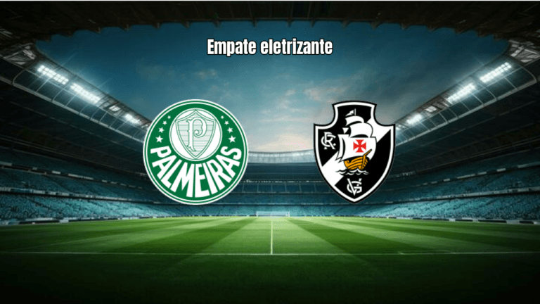 Palmeiras U20 e Vasco da Gama U20 empatam em 2-2 na Série A do Brasileiro