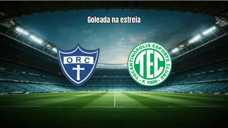 Oratório goleia Tocantinópolis por 3 a 0 na estreia da Série D