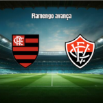 Flamengo vence Vitoria por 2 a 1 e avança na Copa do Brasil