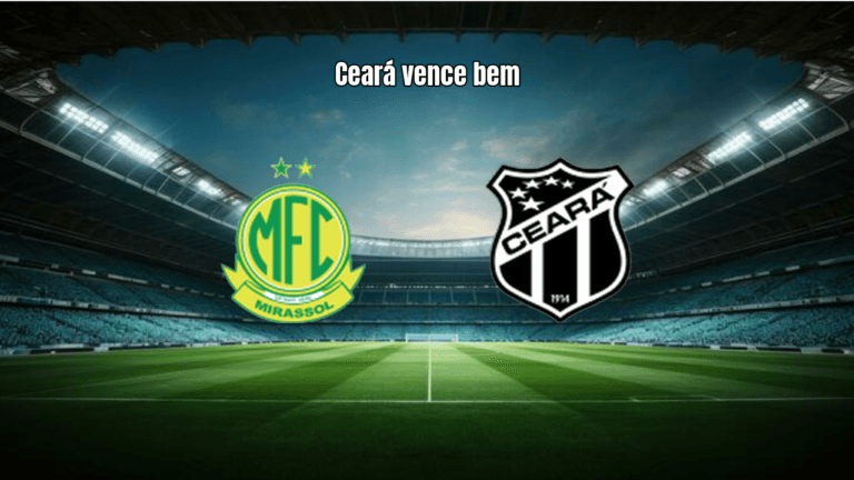 Mirassol U20 0x3 Ceará U20: Destaques da Partida