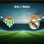 Real Betis 1×1 Real Madrid: Destaques da Partida